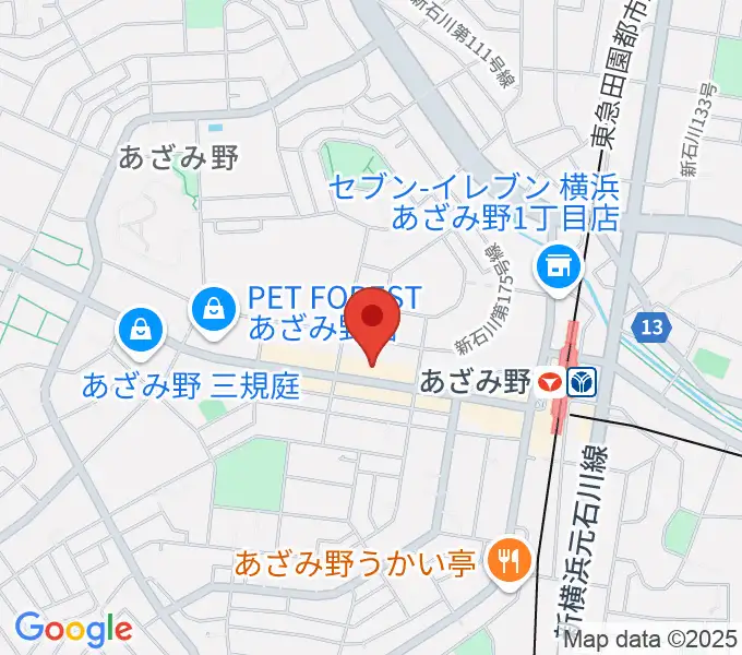野村ギター教室の地図
