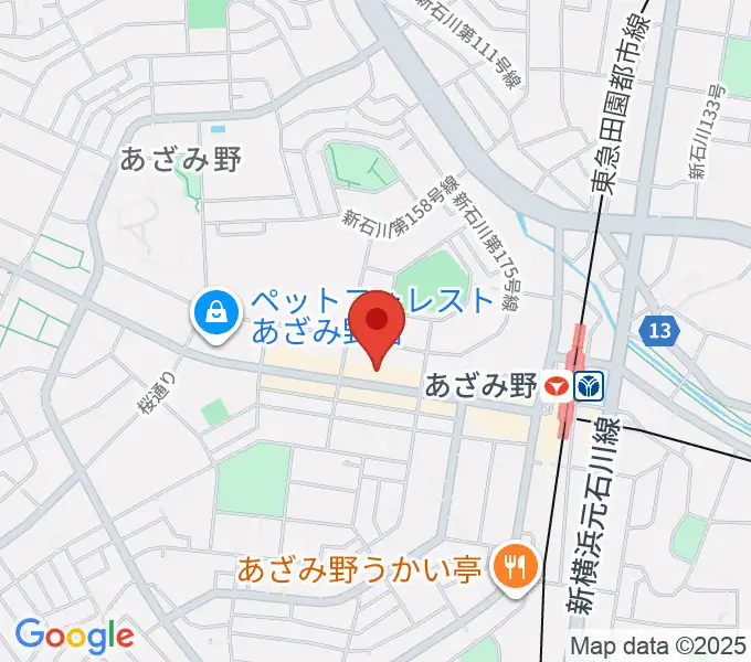 野村ギター教室の地図