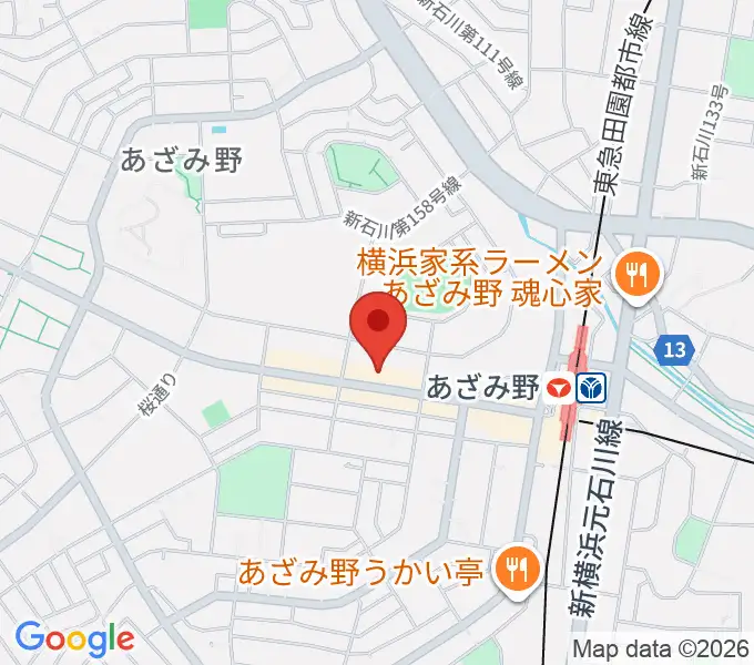野村ギター教室の地図