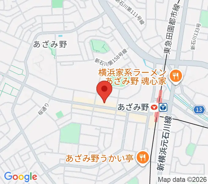 野村ギター教室の地図