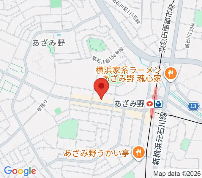 野村ギター教室の地図