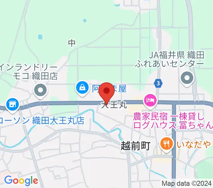 ミュージックスクールTAKEBEの地図