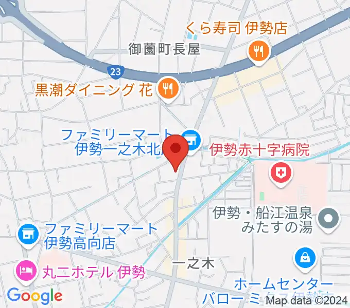 伊勢STUDIO Etudeの地図