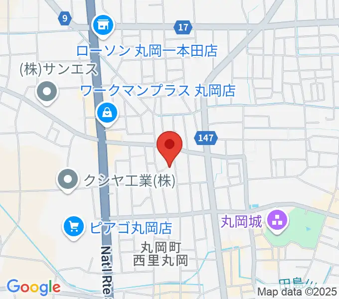 美佳ピアノ教室の地図