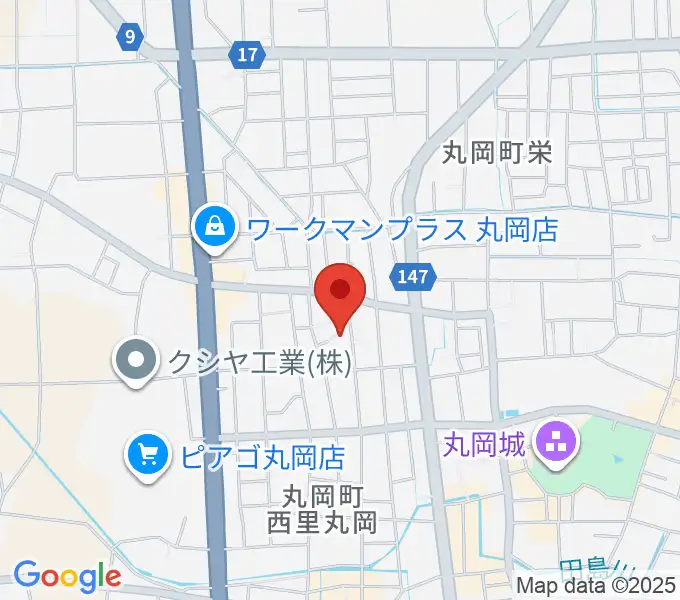 美佳ピアノ教室の地図