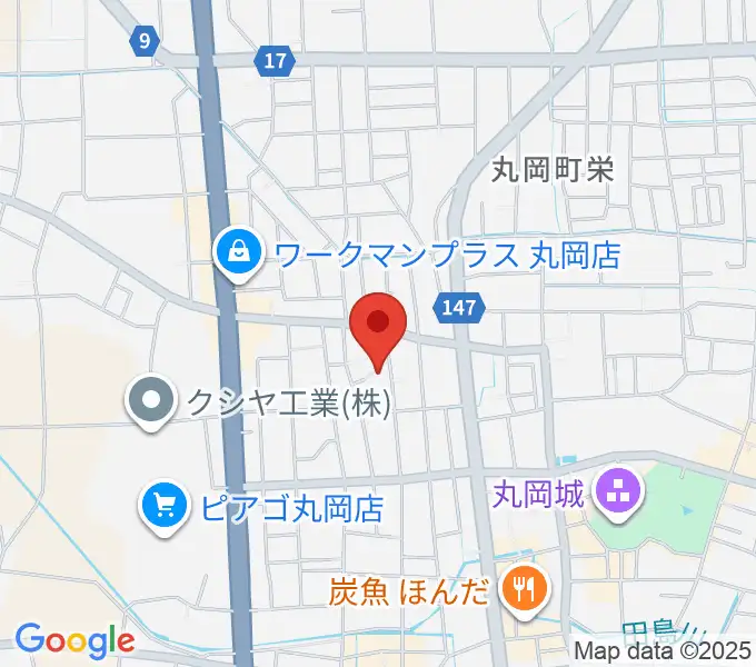 美佳ピアノ教室の地図