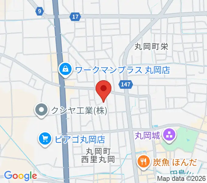 美佳ピアノ教室の地図