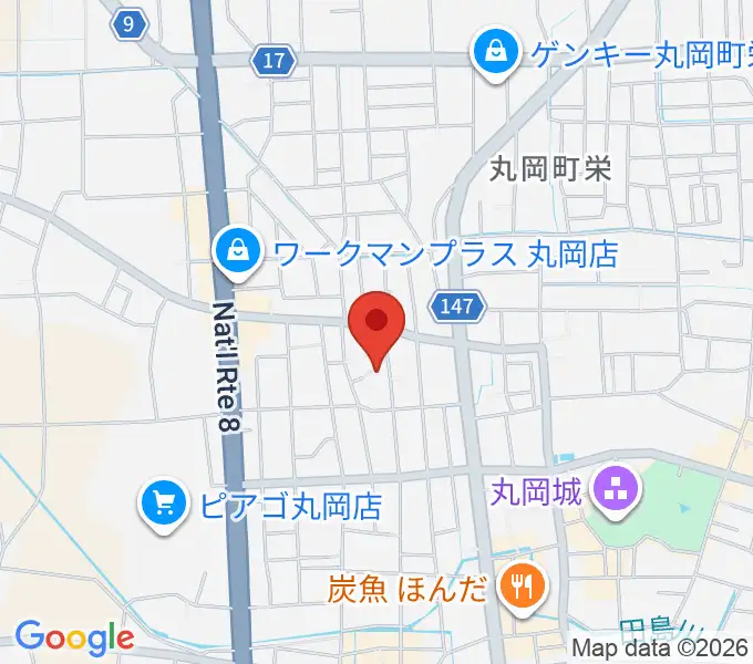美佳ピアノ教室の地図