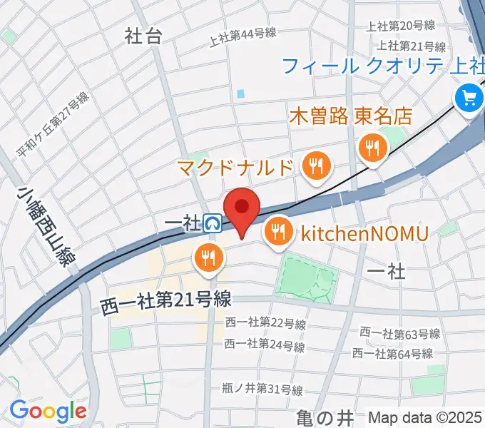 マミ・アートミュージックの地図