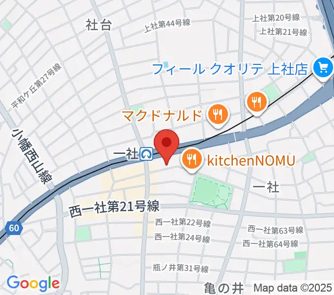 マミ・アートミュージックの地図