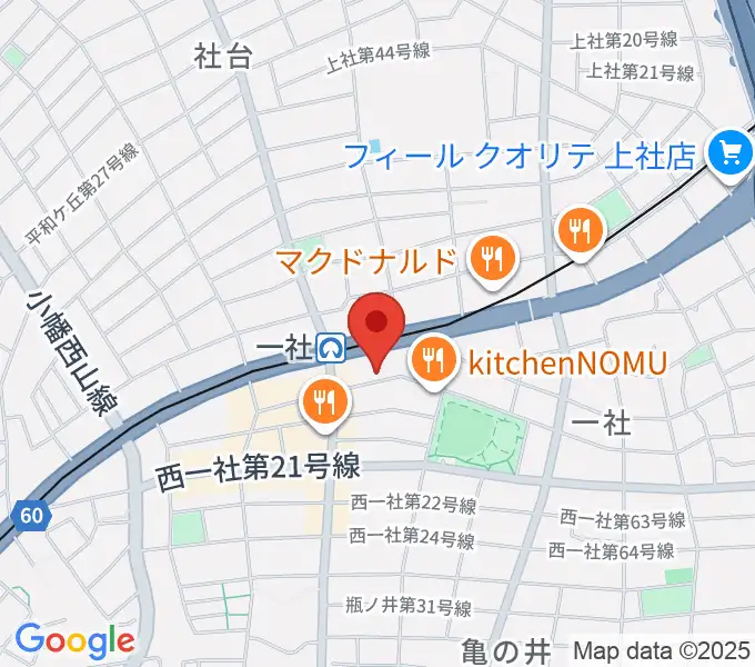 マミ・アートミュージックの地図