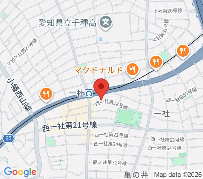 マミ・アートミュージックの地図