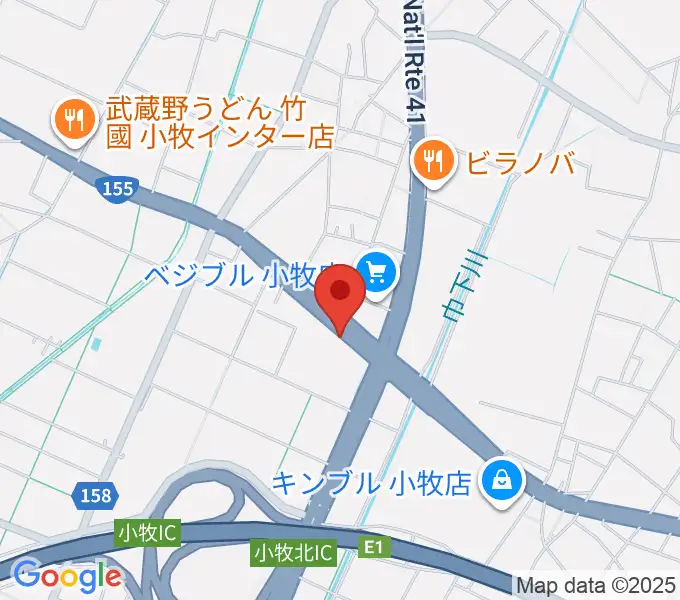 MJPミックススクールの地図