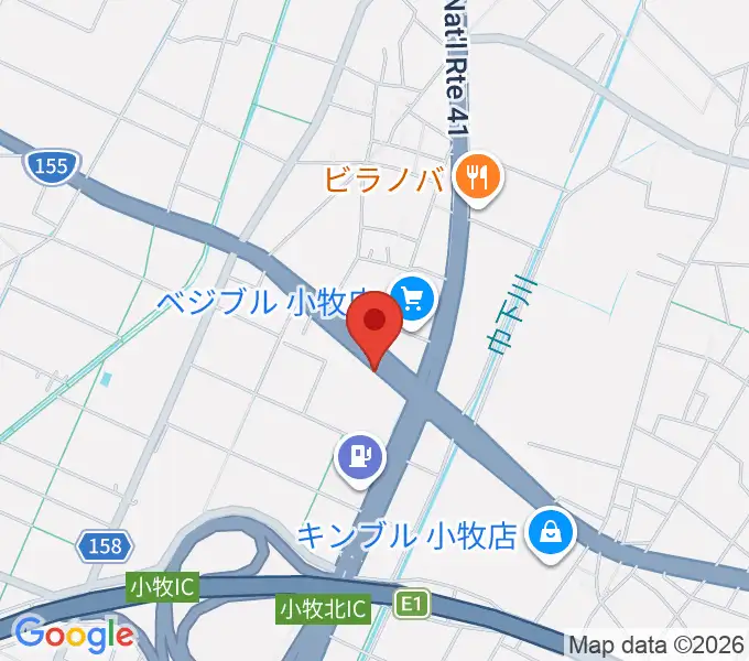 MJPミックススクールの地図