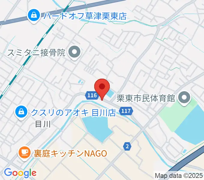 Kawasaki Music Studioの地図
