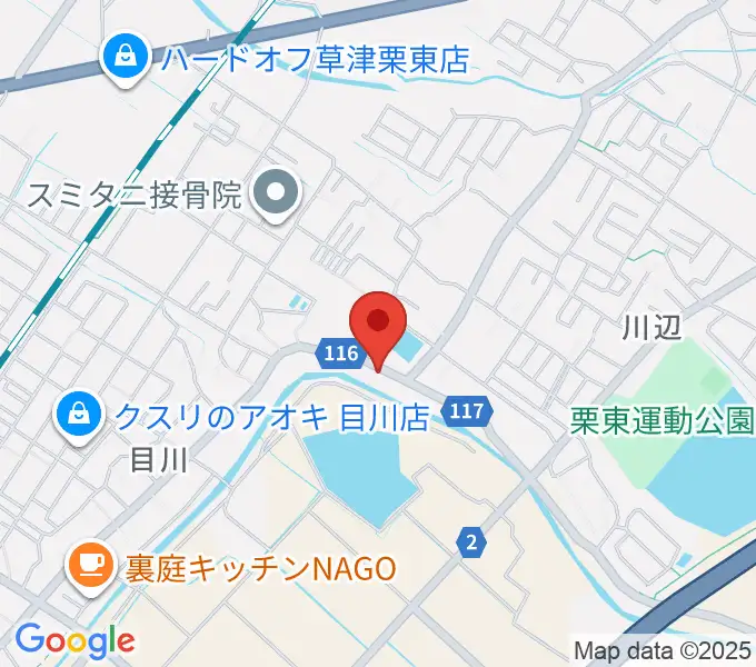 Kawasaki Music Studioの地図