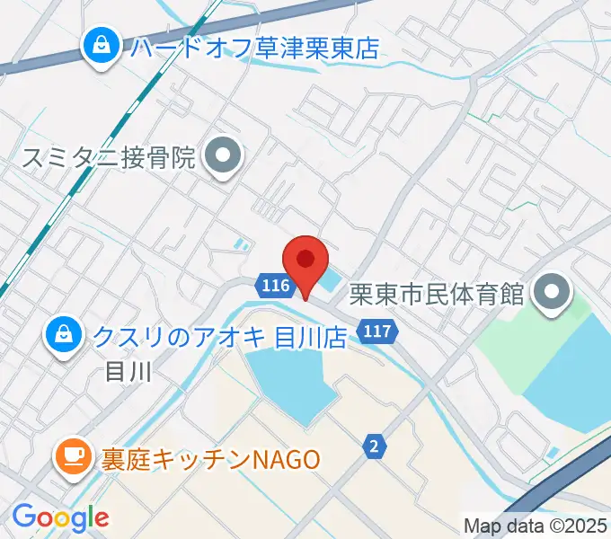 Kawasaki Music Studioの地図