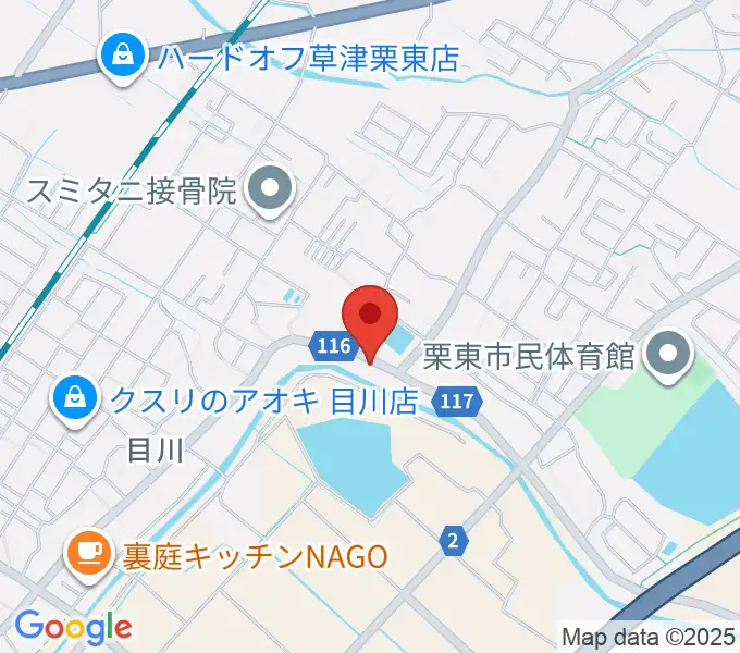 Kawasaki Music Studioの地図