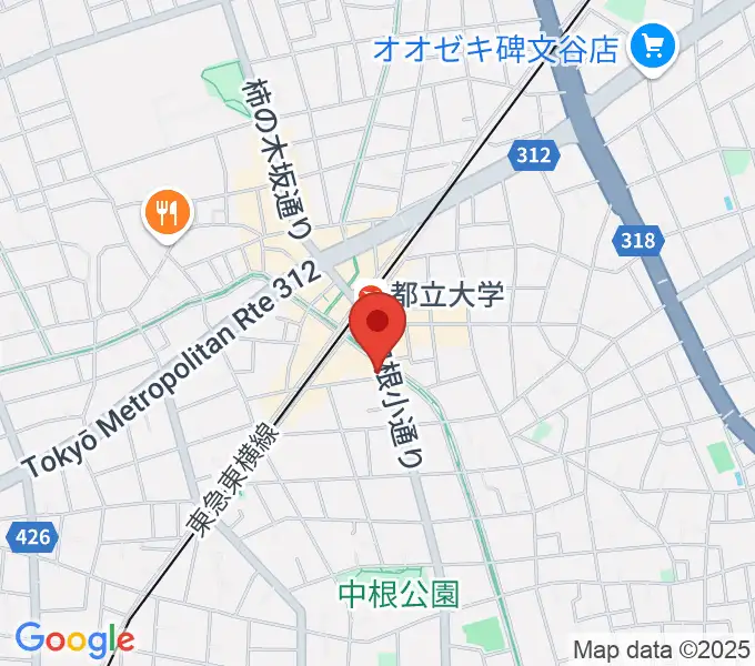 山田聖ヴァイオリン工房の地図