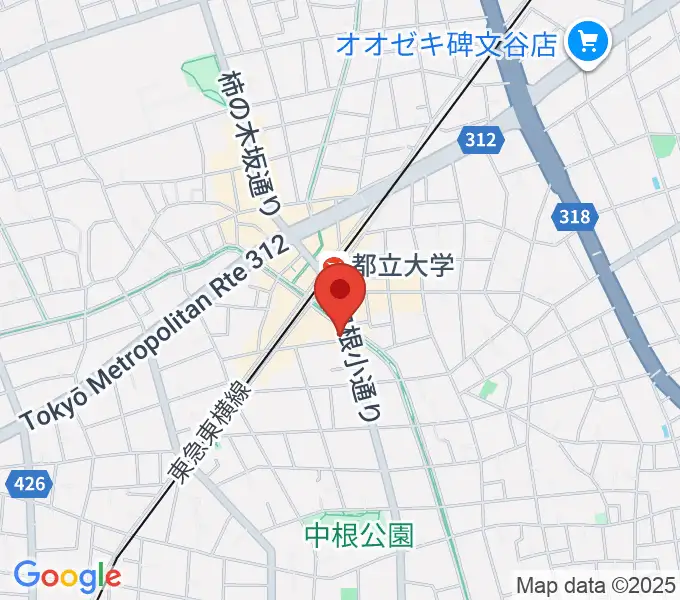 山田聖ヴァイオリン工房の地図