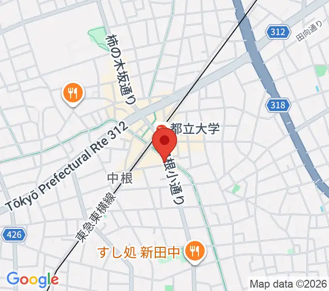 山田聖ヴァイオリン工房の地図