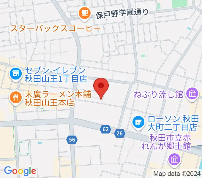 いがらしピアノ音楽教室の地図