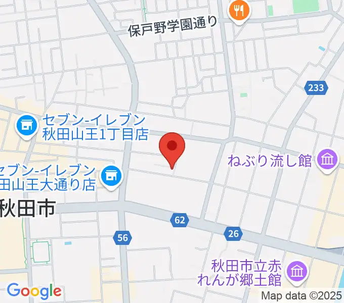 いがらしピアノ音楽教室の地図