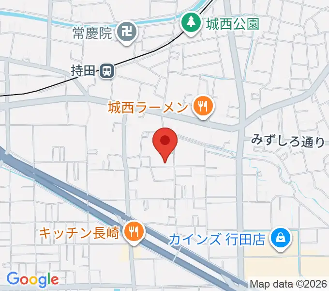 Y・Ａ音楽学院の地図