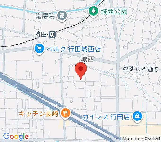 Y・Ａ音楽学院の地図