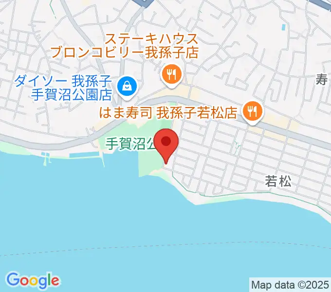 中古楽器専門店Sound Harlemの地図