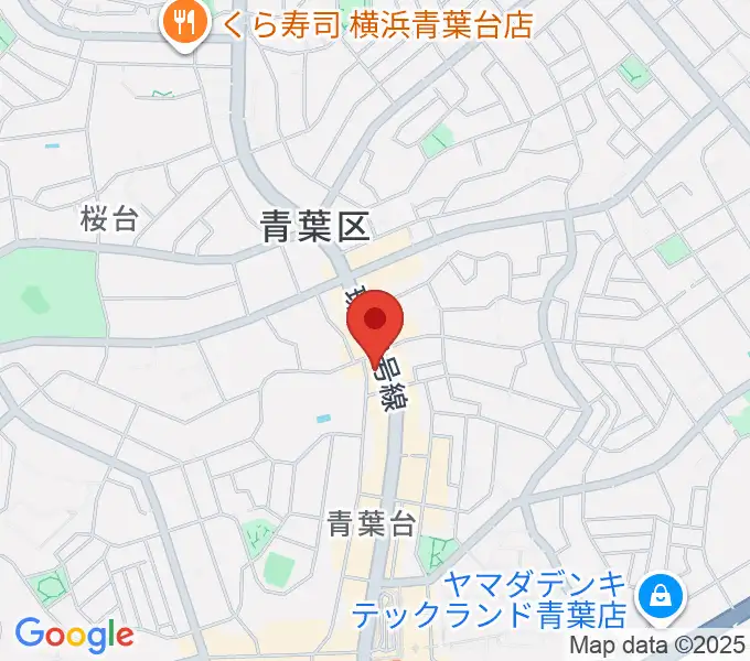 志村ギター教室の地図