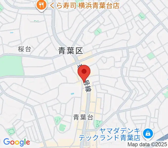 志村ギター教室の地図