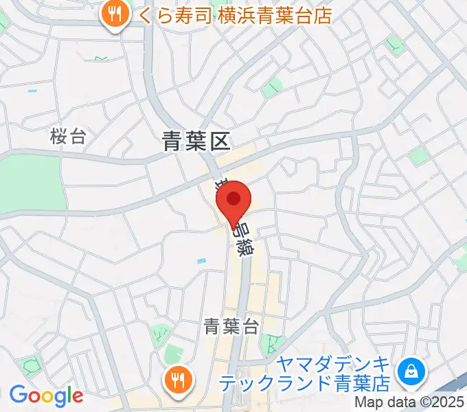 志村ギター教室の地図