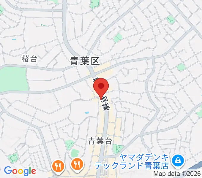 志村ギター教室の地図