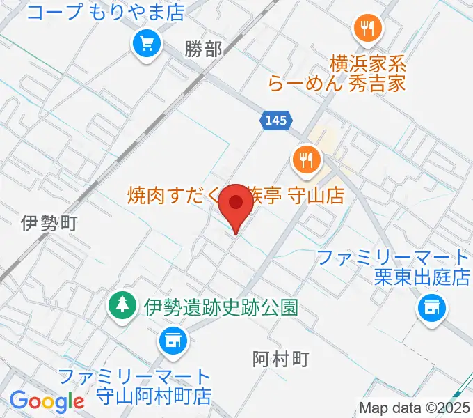 とみたみほ音楽教室 守山教室の地図
