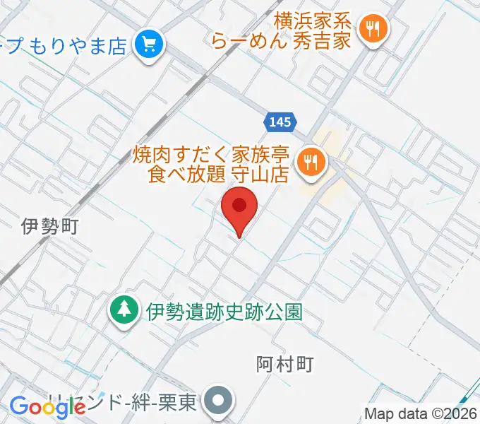 とみたみほ音楽教室 守山教室の地図