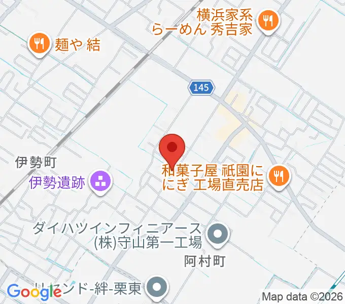 とみたみほ音楽教室 守山教室の地図