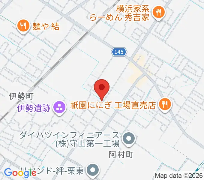 とみたみほ音楽教室 守山教室の地図