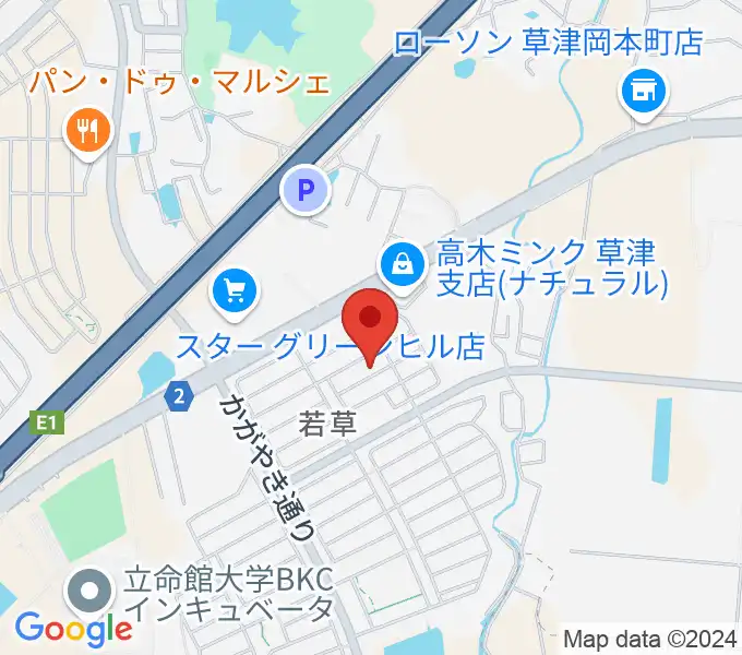 いまさかピアノ教室の地図