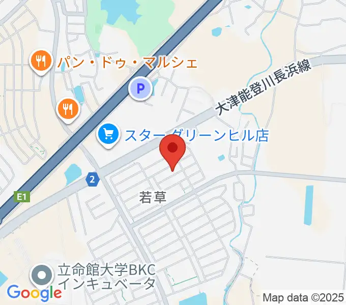 いまさかピアノ教室の地図
