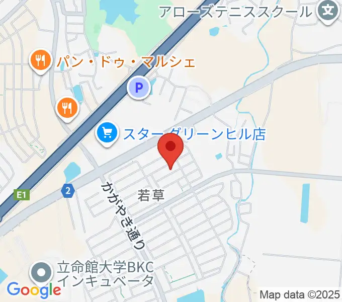 いまさかピアノ教室の地図