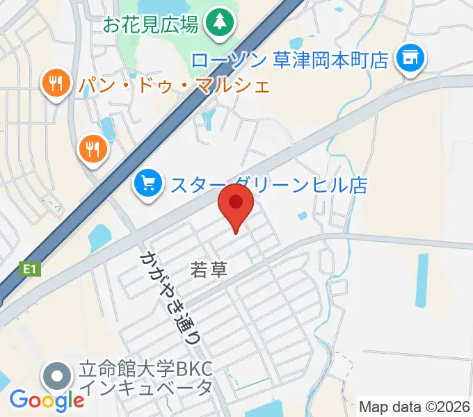 いまさかピアノ教室の地図