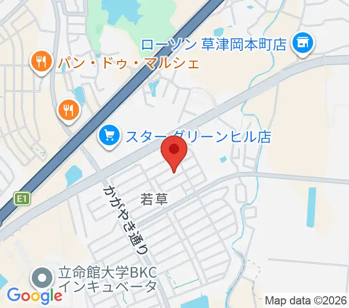 いまさかピアノ教室の地図