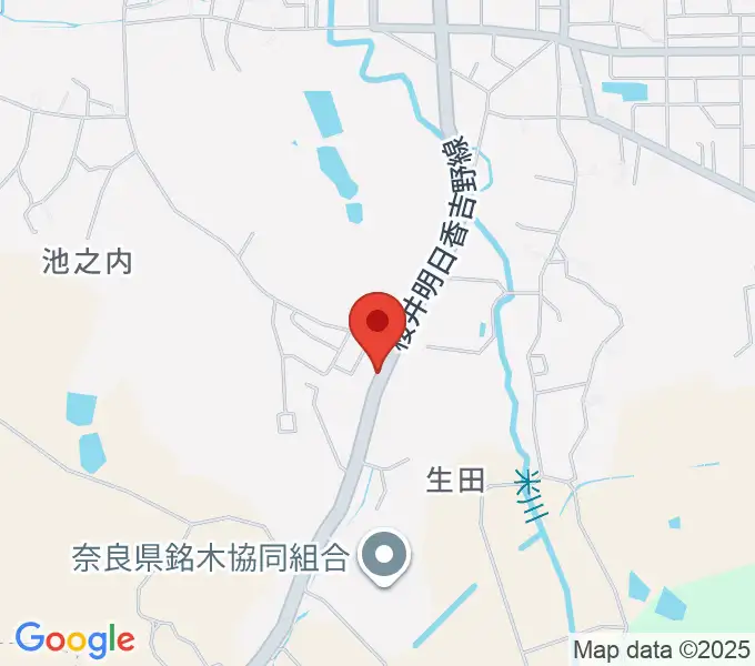 レイジーウッド音楽教室の地図