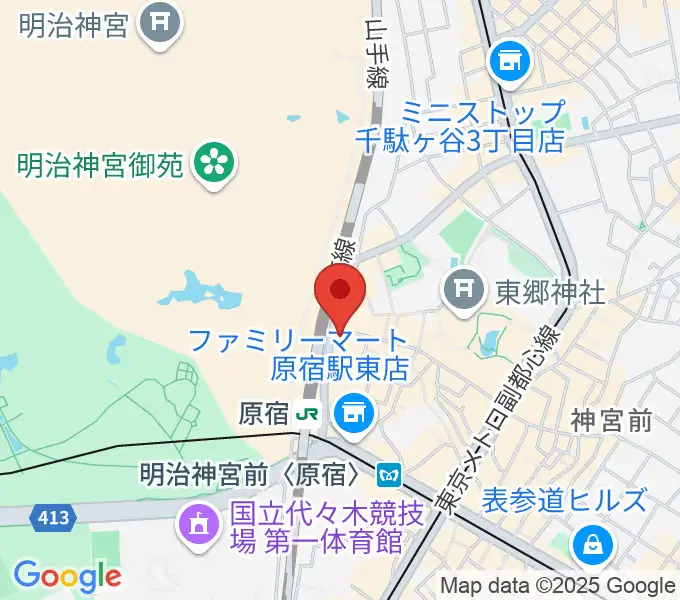 Five Gの地図