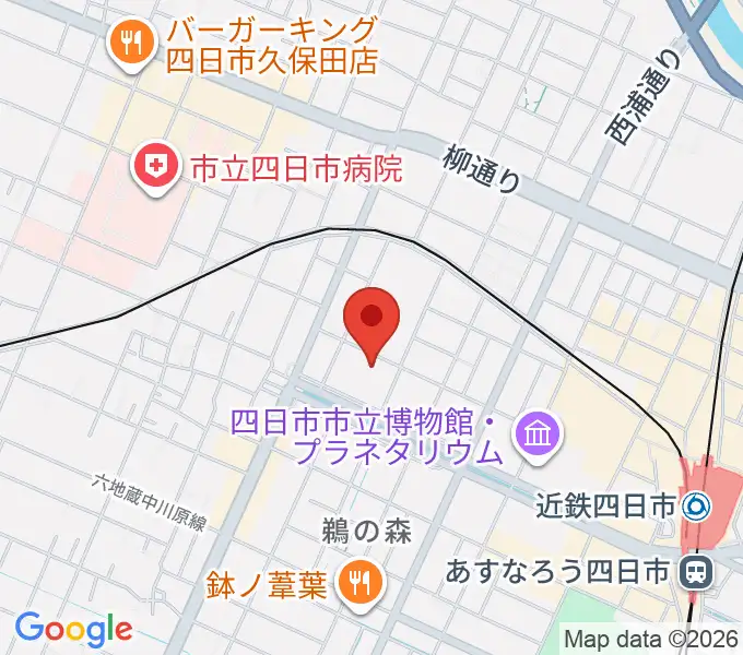 第一楽器ムーシケの地図