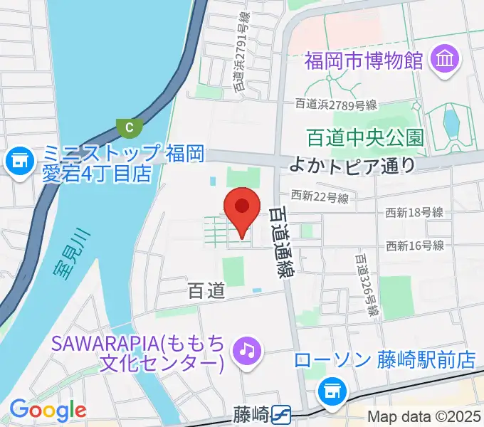 カルチャー教室てんとう虫の地図