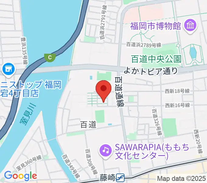 カルチャー教室てんとう虫の地図