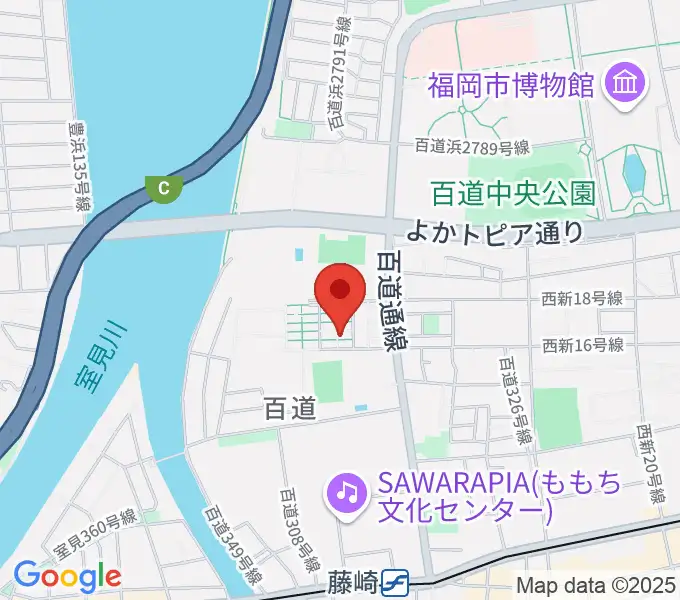 カルチャー教室てんとう虫の地図