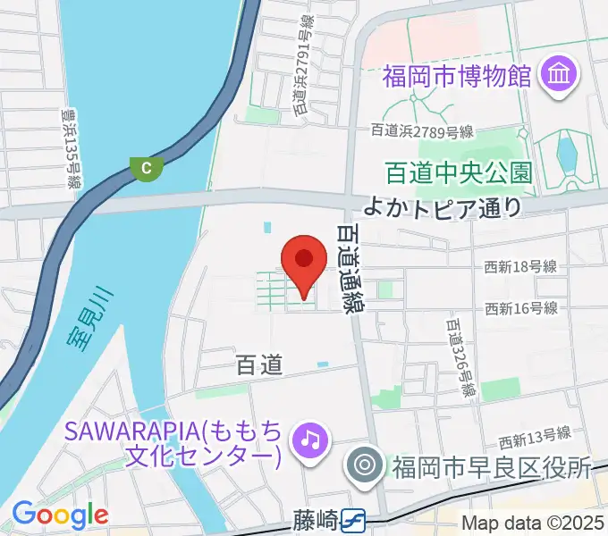 カルチャー教室てんとう虫の地図